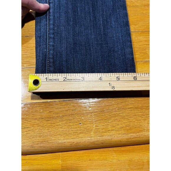 Simply Vera Vera Wang Jeans Womens 6P Capri Blue Straight Mid Rise Denim Casual - Picture 8 of 8